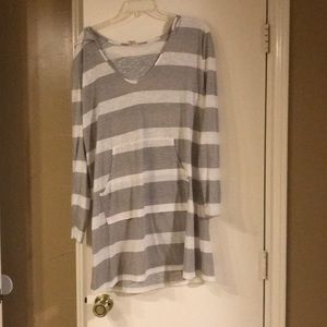 Long sleeve cover-up